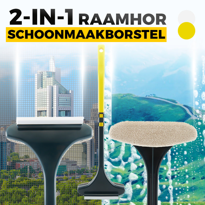 MeshMaid™ | Borstel. Veeg. Herstel. Stralend schone horren!