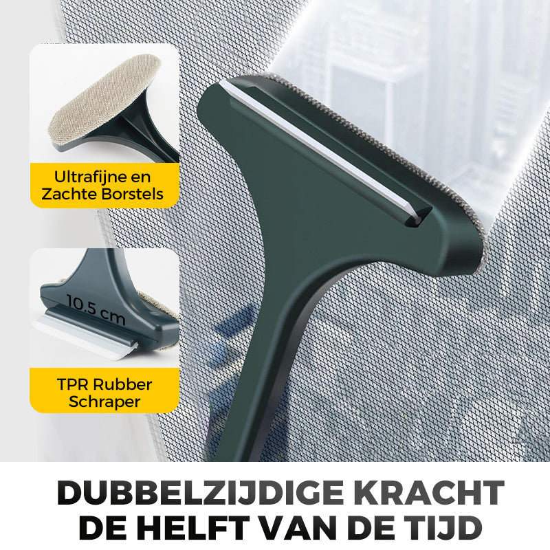 MeshMaid™ | Borstel. Veeg. Herstel. Stralend schone horren!