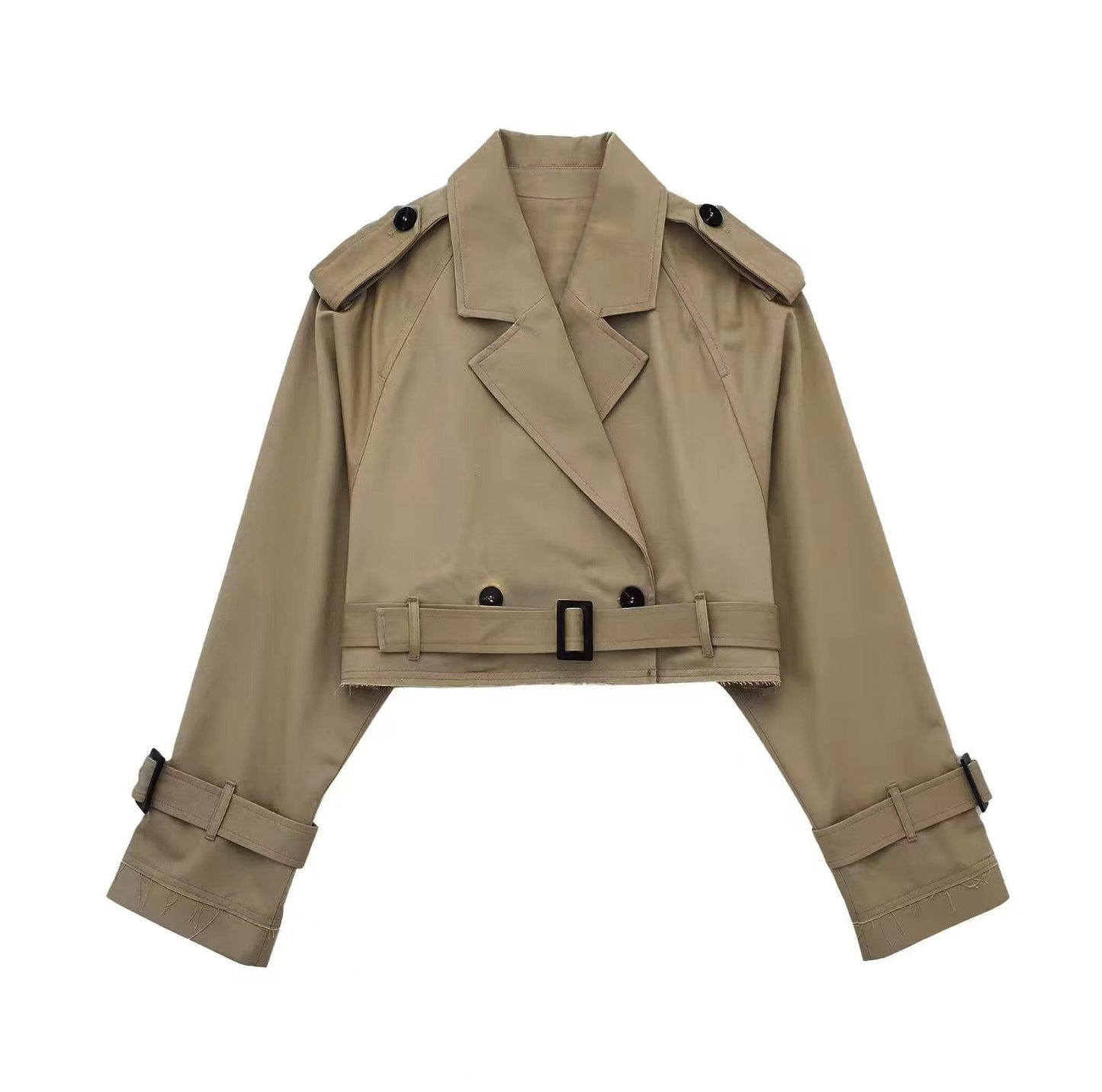 Audrey™ Kort trenchcoat
