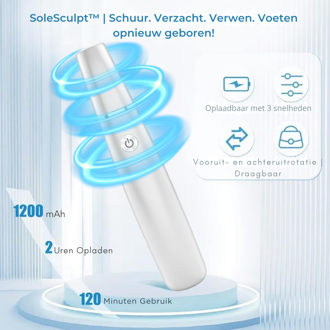SoleSculpt™ | Schuur. Verzacht. Verwen. Voeten opnieuw geboren!